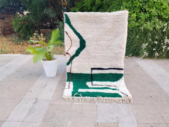 Tapis berbère artisanal fait main 3x2 m – Wool (photo 3 of 11)