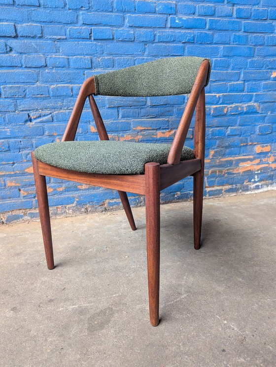 Image 1 of 3 sillas de comedor danesas de Kai Kristiansen