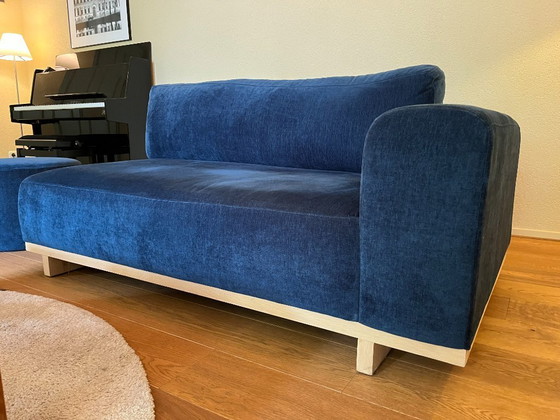 Image 1 of 2 sofas Aya by Sofacompany + matching footstool