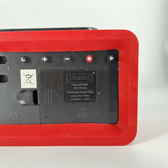 Despertador digital IKEA SLABANG rojo – Maria Vinka – Diseño Y2K – Relojes, Plastic, Vintage (photo 7 of 8)