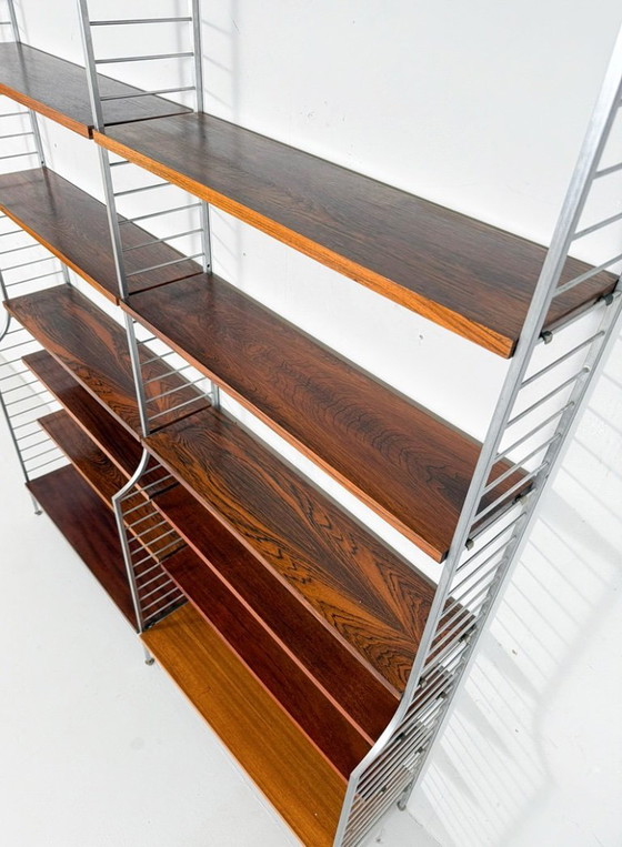 Image 1 of Sistema di scaffalature String di Nisse & Kajsa Strinning, modello: 'Continental', anni '60
