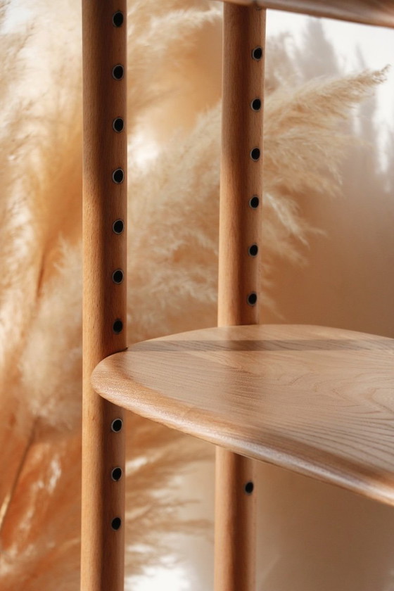 Image 1 of Bibliothèque / Séparateur de pièce Vintage - Modèle Windsor / Girafe - Ercol