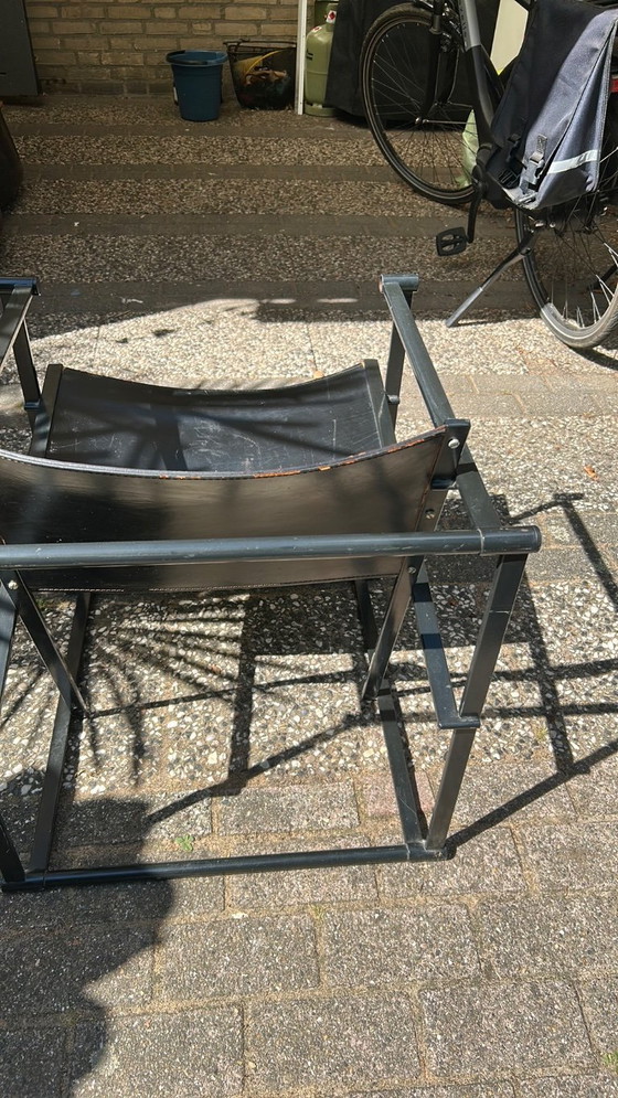 Chaise design Pastoe FM60 – Fauteuils, Leather, Metal (photo 7 of 7)