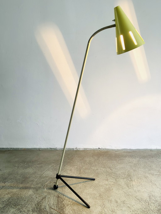 LAMPE DE SOL 'SUN SERIES' PAR H. BUSQUET POUR HALA ZEIST, PAYS-BAS Années 1950