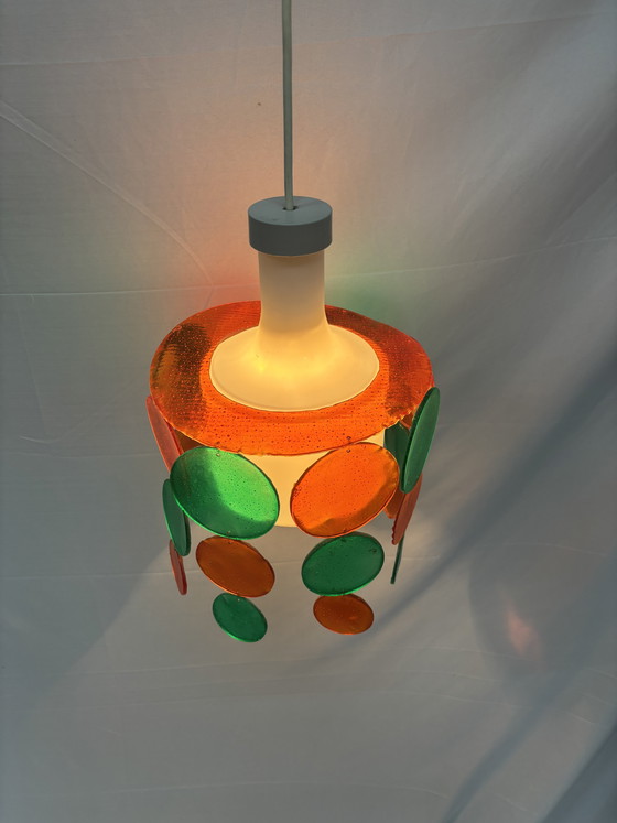 Image 1 of Suspension vintage space age style Vistosi années 60/70