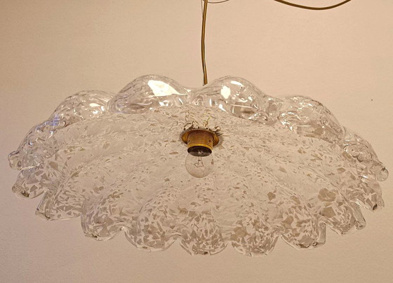 Image 1 of MURANO Elegante hanglamp met verstelbare hoogte - merk Sylcom uit de jaren 90 - handgemaakt - gemaakt in Italië / NIEUW
