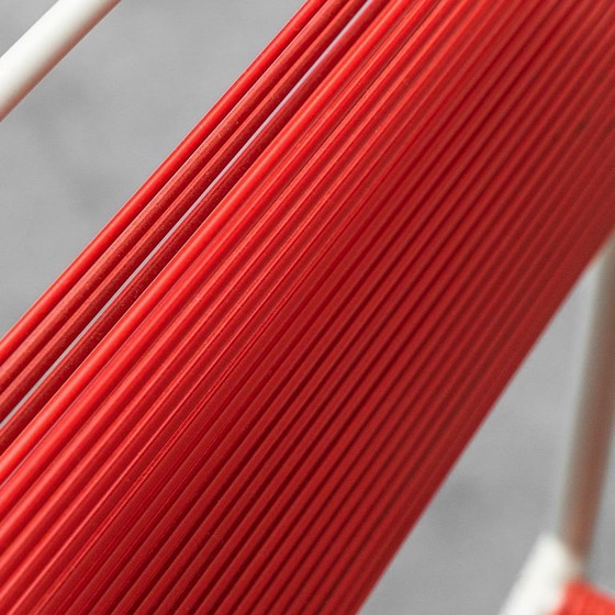 Image 1 of SET DI 6 SEDIE MOD. SPAGHETTI GIANDOMENICO BELOTTI PER ALIAS ANNI '80 MODERNISMO VINTAGE