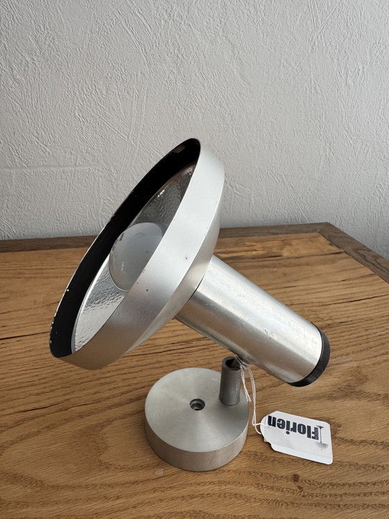 Image 1 of Zilverkleurige vintage spot van Philips Mid Century