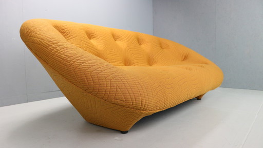 Ploum Medium Sofa High Back by Ligne Roset in Kvadrat Febrik Apparel 433