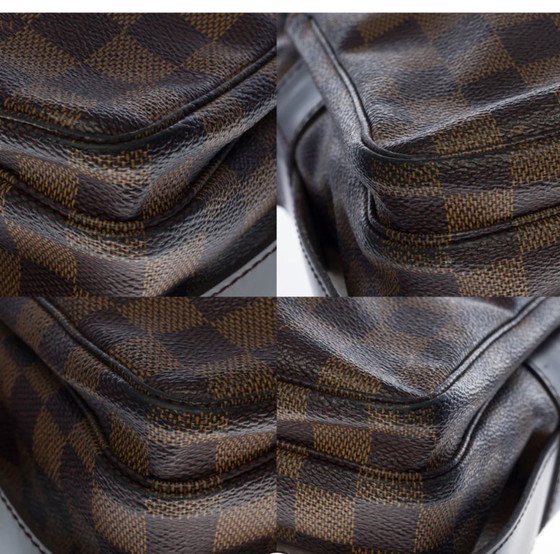 Image 1 of Borsa LOUIS VUITTON Naviglio in tela marrone - 100238