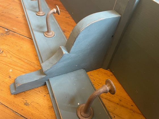 Image 1 of Appendiabiti da parete, appendiabiti da parete, scaffale, scaffale da cucina, 196 cm, francese