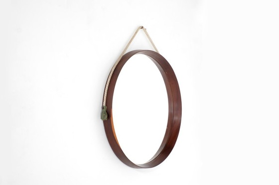 Image 1 of Miroir Vintage En Bois, Italie, Années 1960s.