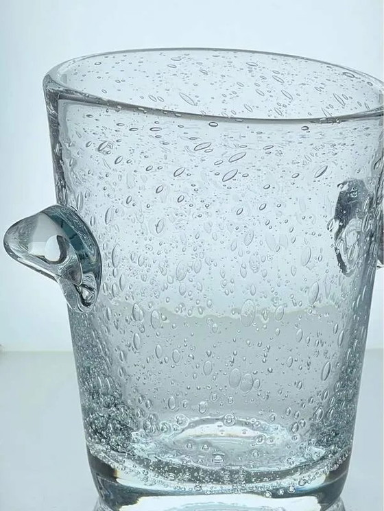 Cubiteras de cristal burbuja estilo Biot – Accesorios de mesa, Vidrio, Retro (photo 4 of 5)