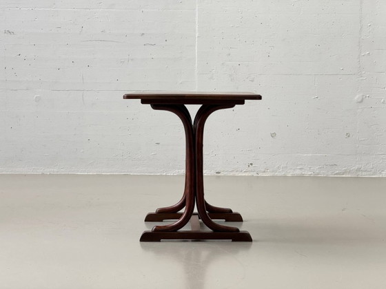 Image 1 of Kindertafel uit het midden van de 20e eeuw, gemaakt van beukenhout, jaren 70.