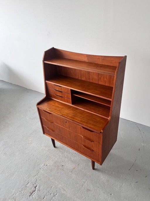 Teak writing desk from the 1960s, Finland