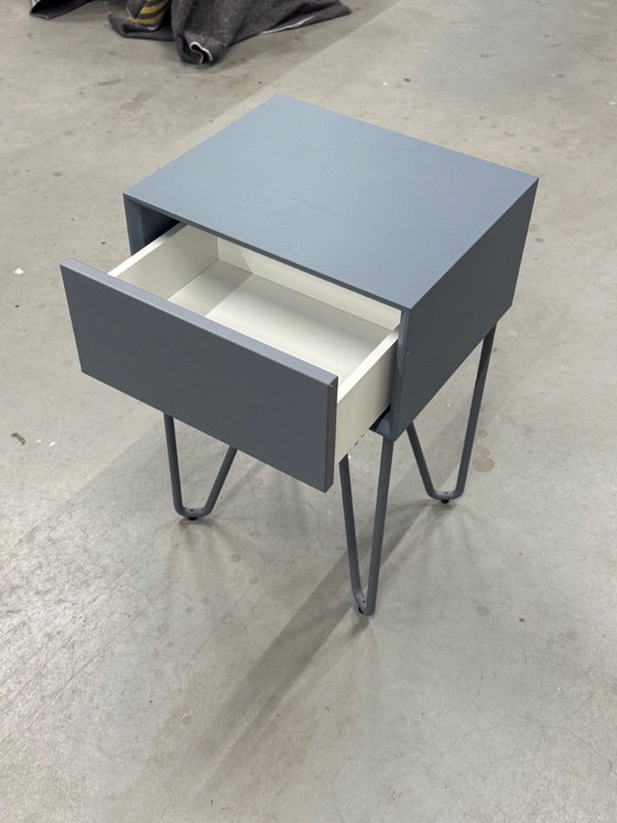 Image 1 of 2 x pixel  nachtkastje cool grey auping