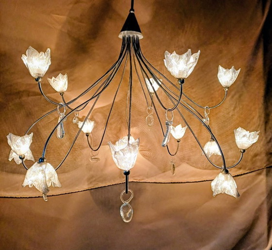 Image 1 of Harco Bodenleuchte mit Brise-/Eisornamenten