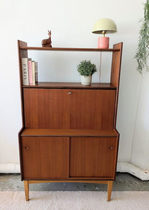Buffet vintage suédois, secrétaire Bräntorps Möbelfabrik