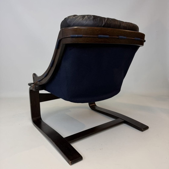 Kroken armchair by Åke Fribytter for Nelo Möbel, Leather (photo 11 of 18)
