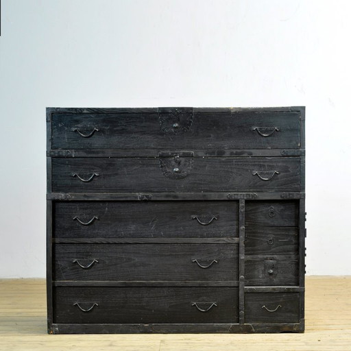 Japanse Tansu ladekast, circa 1870