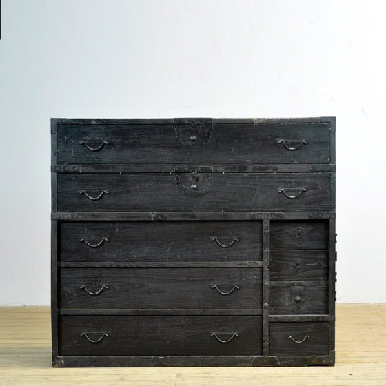 Image 1 of Japanse Tansu ladekast, circa 1870