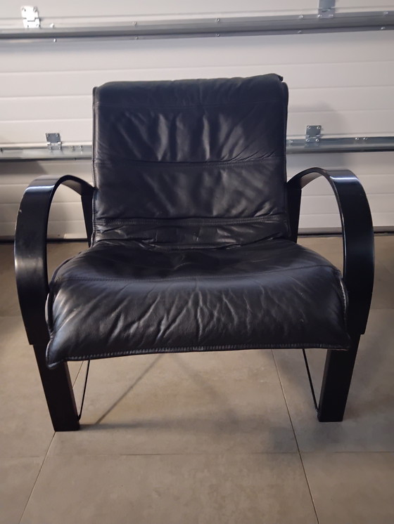 Image 1 of Ikea, Tord Bjorklund, Fauteuil de salon en cuir