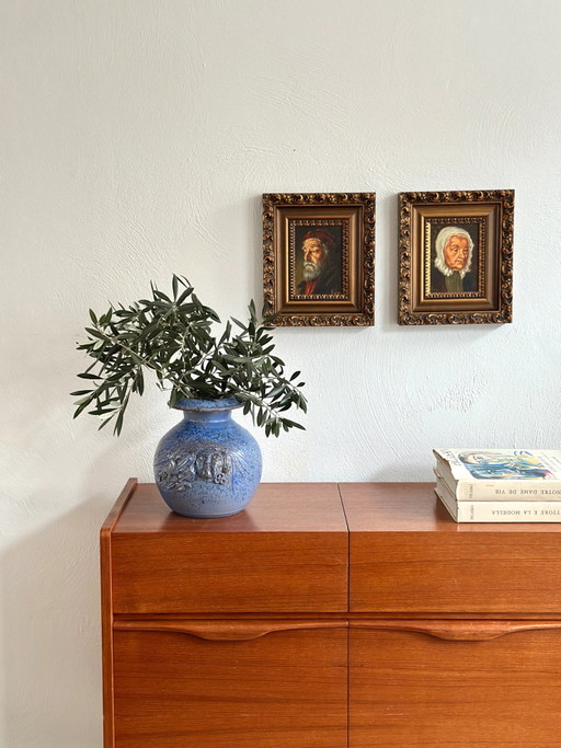 Pair Early 1900s Dutch Paintings – schilderijen tekeningen (photo 2 of 6)