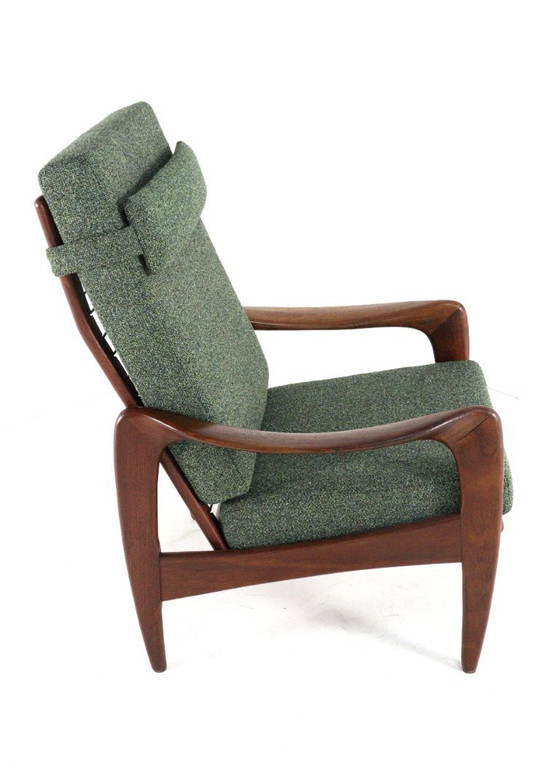 Image 1 of Fauteuil Ster, modèle homme, style vintage, capitonné