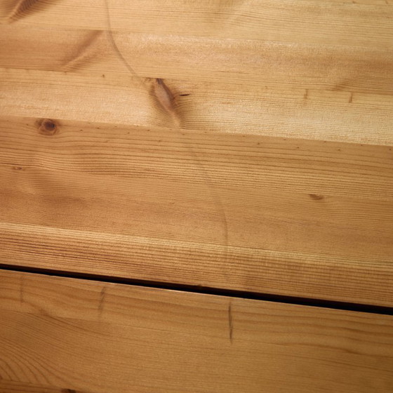 Image 1 of MK11071 Set da pranzo in pino di Rainer Daumiller per Hirtshals Savvaerk, set di 7 persone