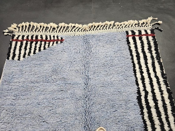 Image 1 of Auténtica alfombra marroquí Beni Ourain hecha a mano, 150/250 cm.