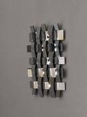 Miroir en aluminium tissé
