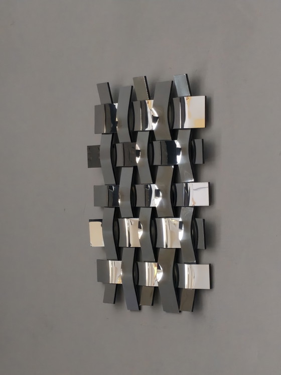 Image 1 of Espejo de aluminio tejido