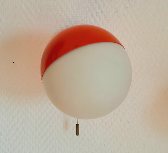 Image 1 of 2X Space Age Wall Lights Kaiser Leuchten 1970