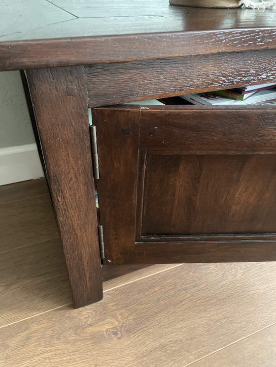 Image 1 of Dressoir massief eiken 