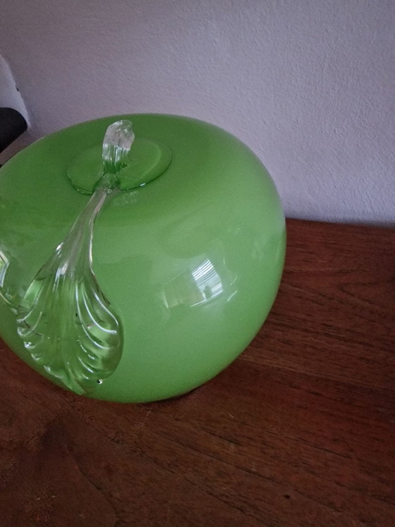 Vintage Prisma Leuchten glazen appellamp  Groen – Tafellampen (photo 7 of 8)