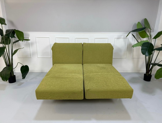 Image 1 of Brühl Moule Medium Sofa Grün Schlafsofa Designer Couch