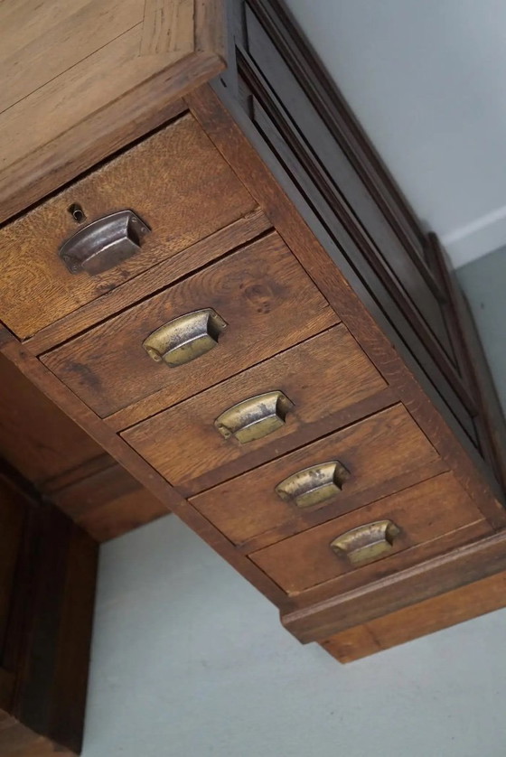 Image 1 of Bancone/scrivania o isola da cucina in rovere francese, anni '50