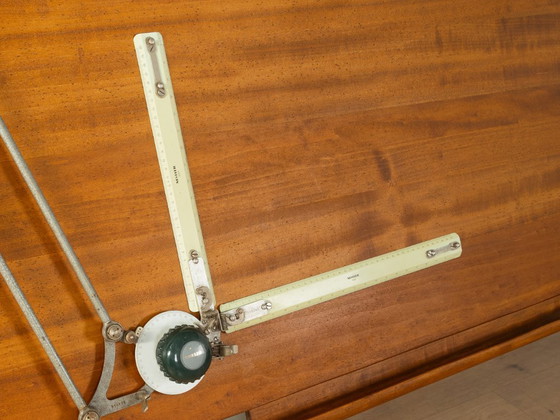 Tekentafel uit de jaren 50, Domkraft AB Nike Eskilstuna – Bureau, Metal, Wood (photo 11 of 17)