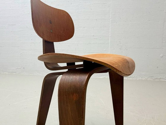 Image 1 of Three-legged chair SE 42 by Egon Eiermann for Wilde & Spieth, 1950s