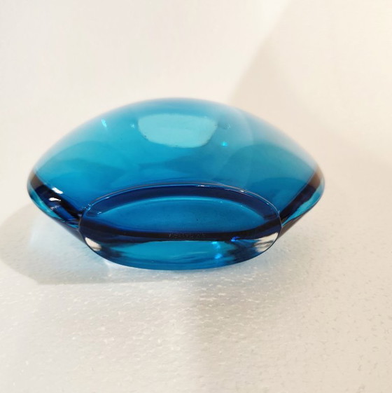 Image 1 of Originale Mazzega-Vase aus Muranoglas, 1980er Jahre