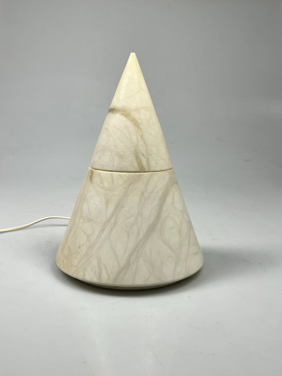 Image 1 of Vintage Albasten Lamp In Kegelvorm, Spanje, 1970's