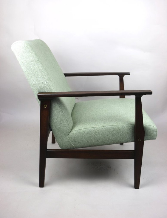 Image 1 of Fauteuil lounge vert clair GFM63 de J. Kedziorek, années 1970