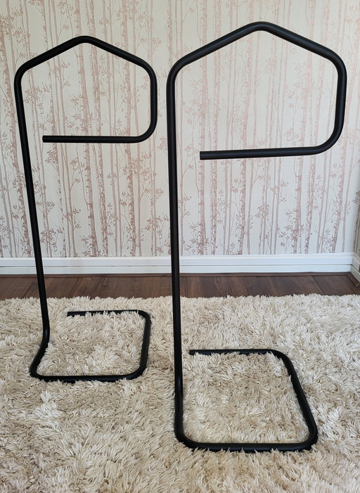 2 Vintage Ikea Dressboy Grund noir mat.