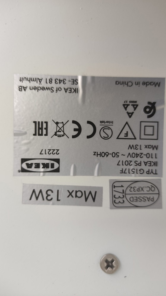 Image 1 of Floor lamp XL design Ola Wihlborg -Ikea PS 2017