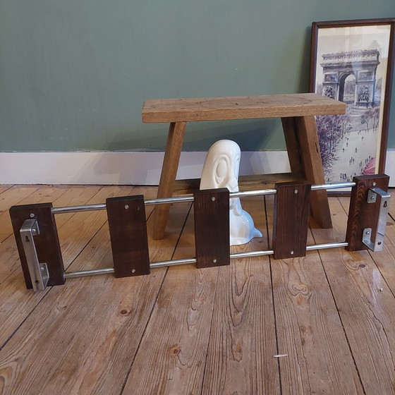 Image 1 of Porte-manteau mural vintage années 60/70