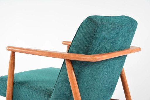 Eendengroene Z-fauteuil
