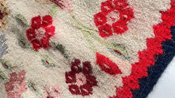 Image 1 of Rollakan Rug, Vintage Tulip Design