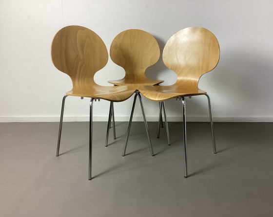 Image 1 of 3 sedie a farfalla vintage italiane in compensato