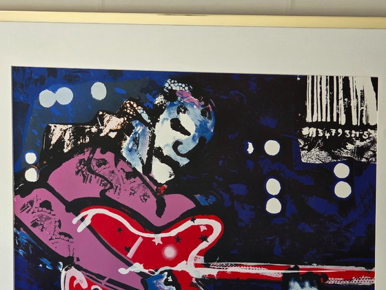 Image 1 of Herman Brood - Jimmy Hendrix - E.A. - Hand-signed