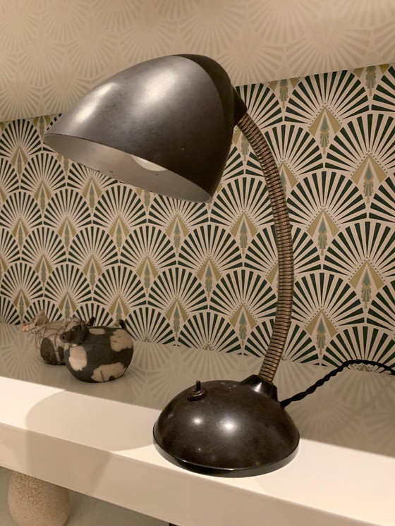 Image 1 of Lampada da tavolo/scrivania retrò in bachelite di Eric Kirkman Cole